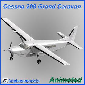 Cessna 208 Grand Caravan Generic white